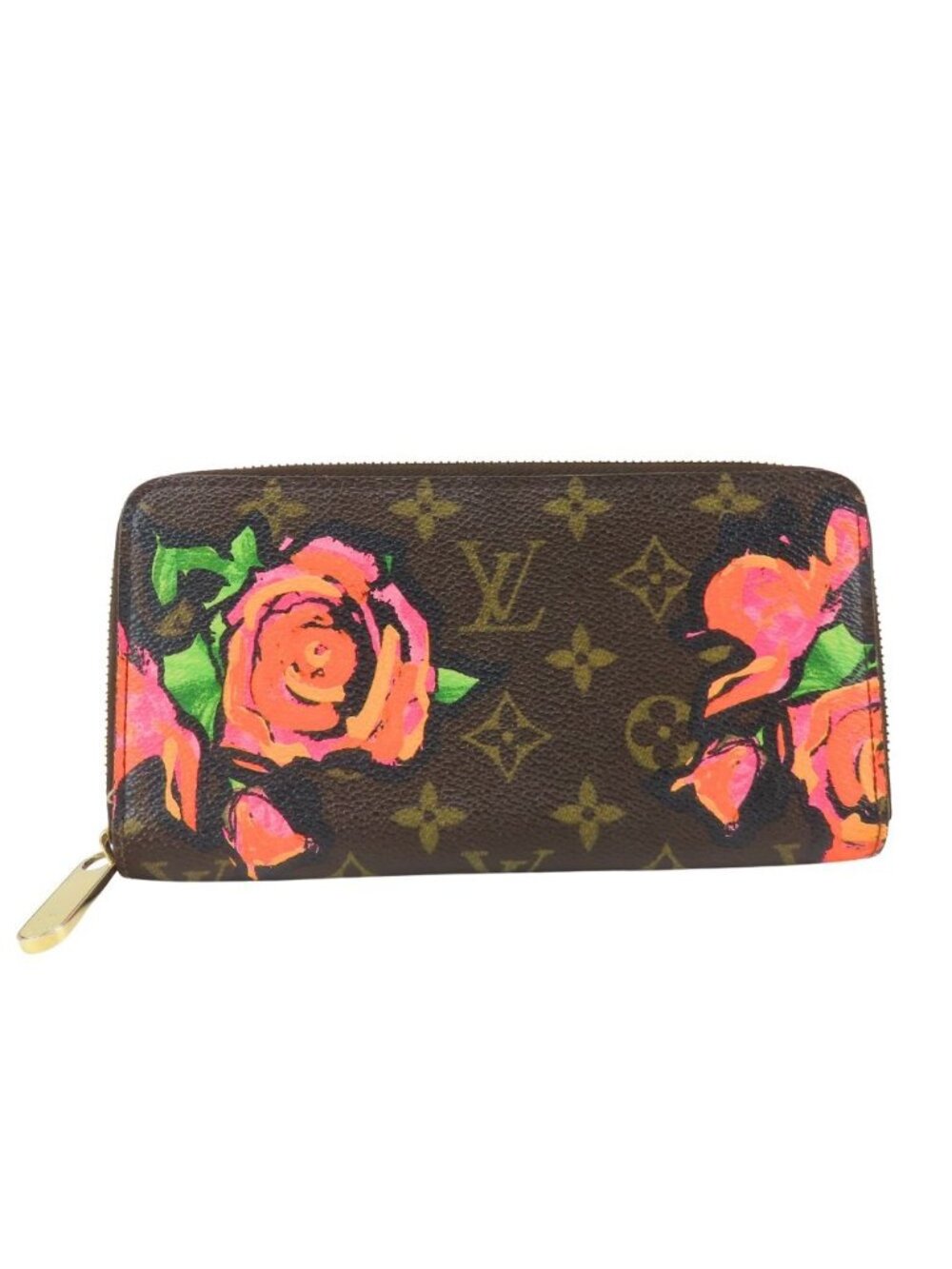 Louis Vuitton Wallet Zippy Monogram Brown Rose Everyday
